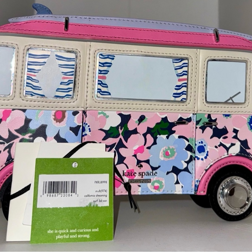 Kate Spade surf van bus w/ tags purse crossbody novelty